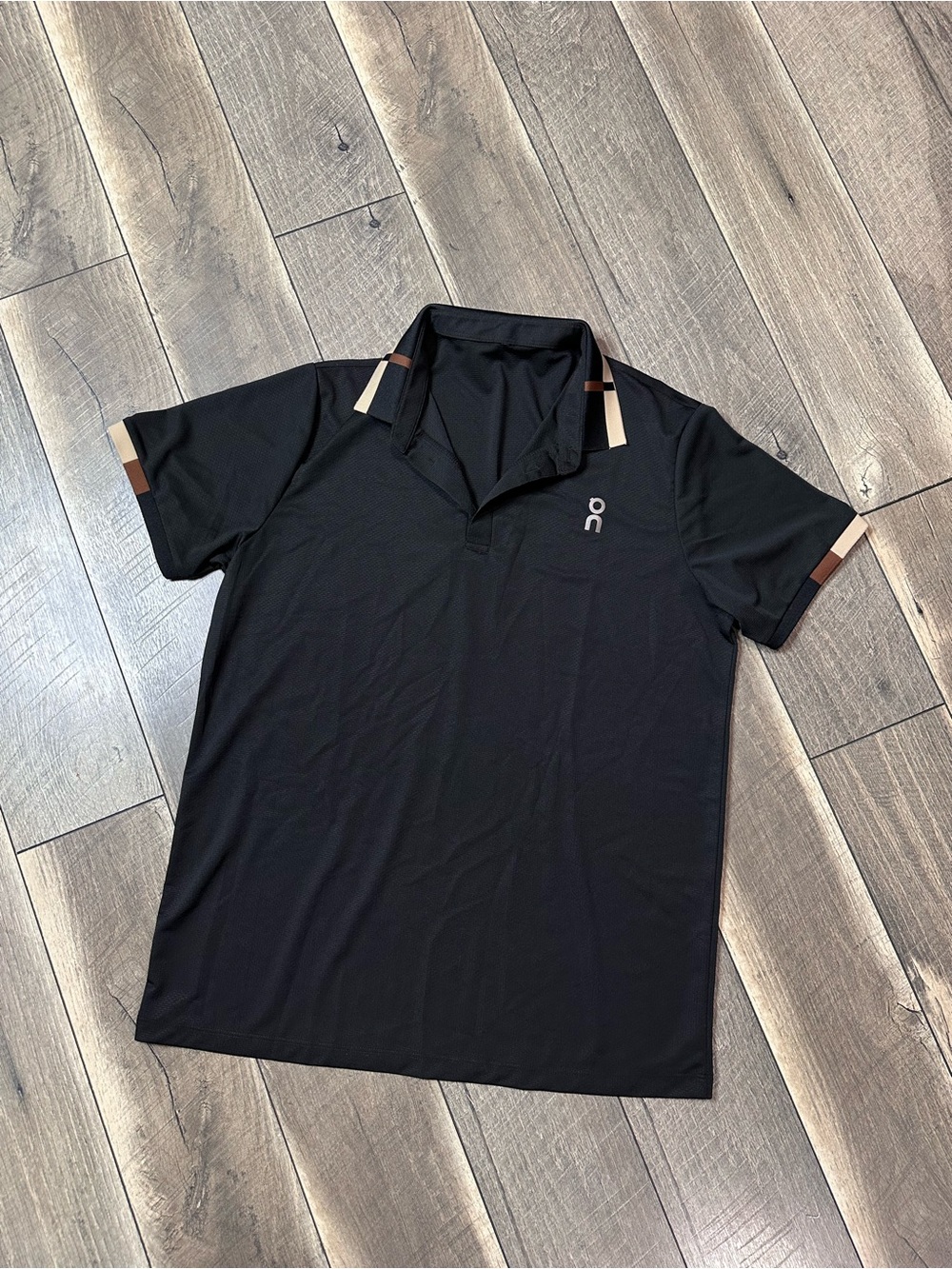 On Running Black Polo